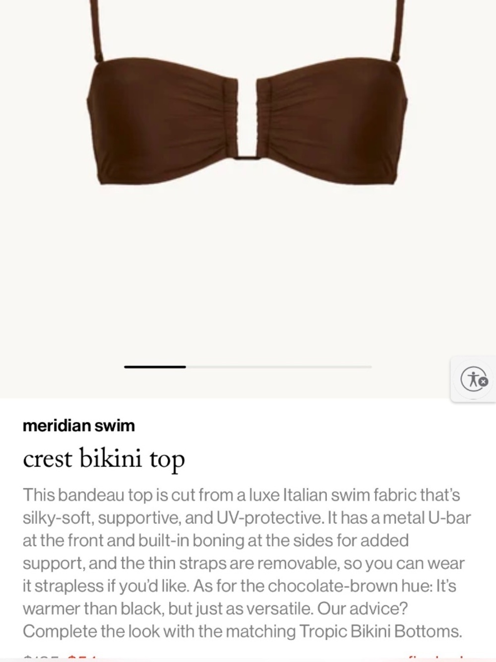 Crest Bikini Top